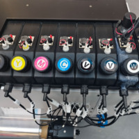 Impresora UV de inyección de tinta rollo a rollo, tipo placa, nueva y fácil de usar, 1 año de garantía, para impresión profesional de etiquetas de cristal, colores brillantes