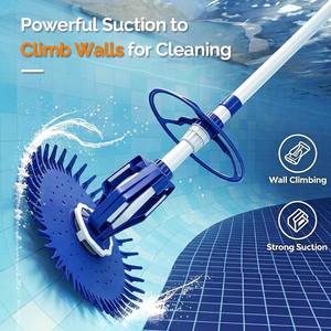 Nettoyeur de <span class=keywords><strong>piscine</strong></span> automatique à diaphragme, aspirateur latéral pour piscines enterrées et hors sol, nettoie le fond et les parois - Product Image 1