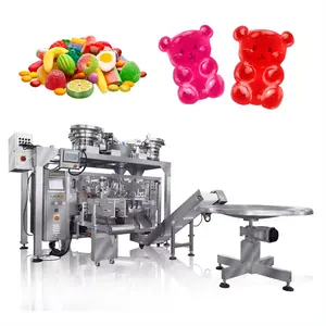 High speed automatic gummie jelly bear gummie forming machine sedimentation machine production line