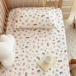 Lenzuolo e Coprimaterasso per <span class=keywords><strong>Neonati</strong></span> in Puro Cotone a Doppio Strato, Design a Cartoni Animati per Primavera/Estate - Product Image 6