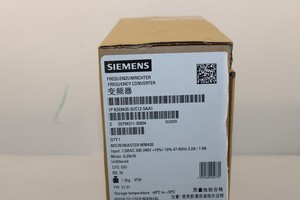 ไมโครมาสเตอร์ 420 0.12กิโลวัตต์ 6SE64202UC125AA1  ระบบควบคุม PLC - Product Image 2
