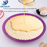Moule à gâteau rond en silicone de qualité alimentaire Moule à tarte pomme, fraise, chocolat et citron