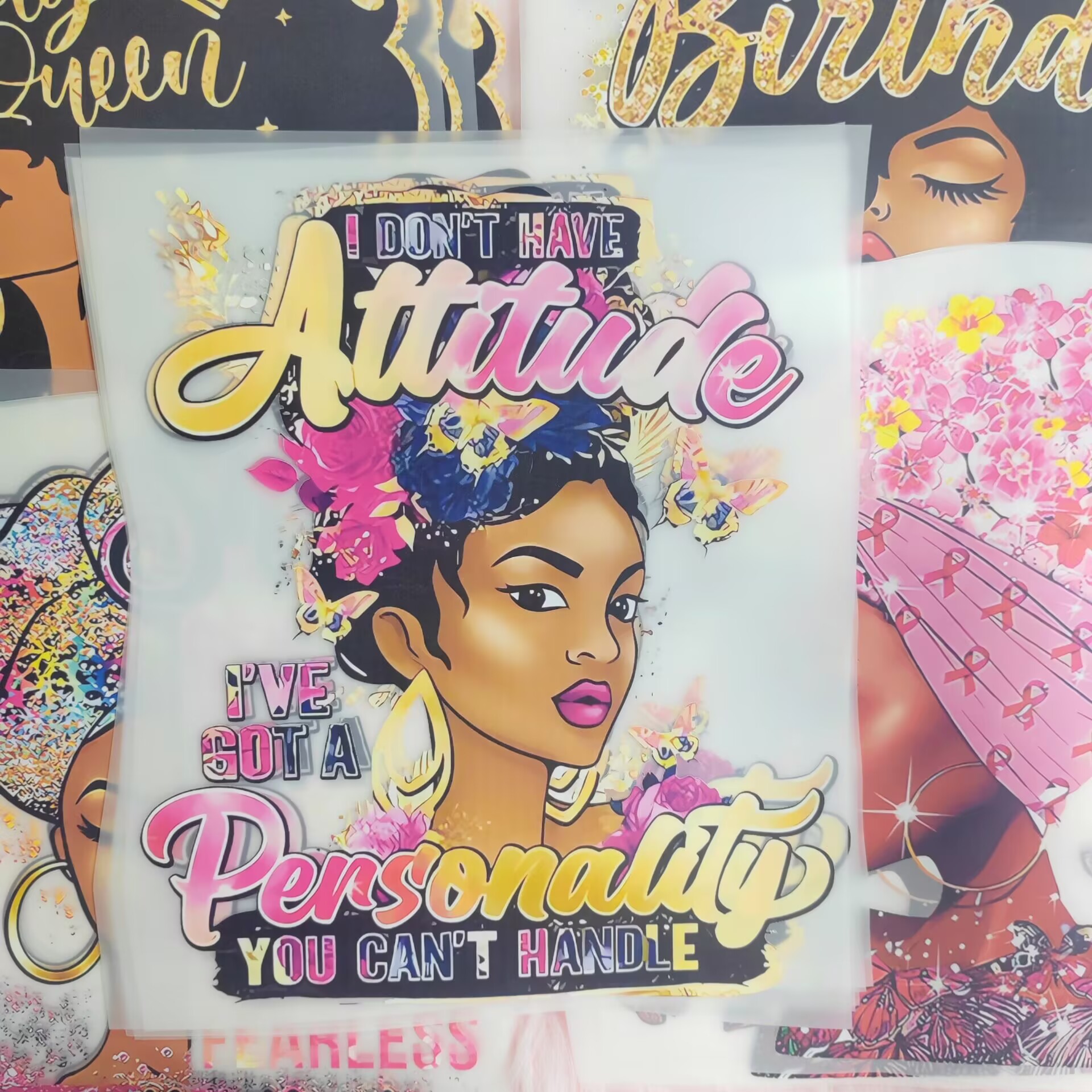 Factory Wholesale Custom Dtf Transfers Bright Colors, Durable Transfers for t Shirts Heat Transfers
