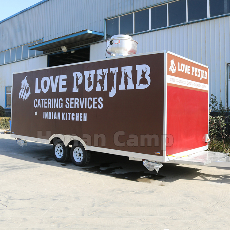 CAMP Foodtruck Mobile Street Food Van Fully Equipped Food Truck BBQ ...