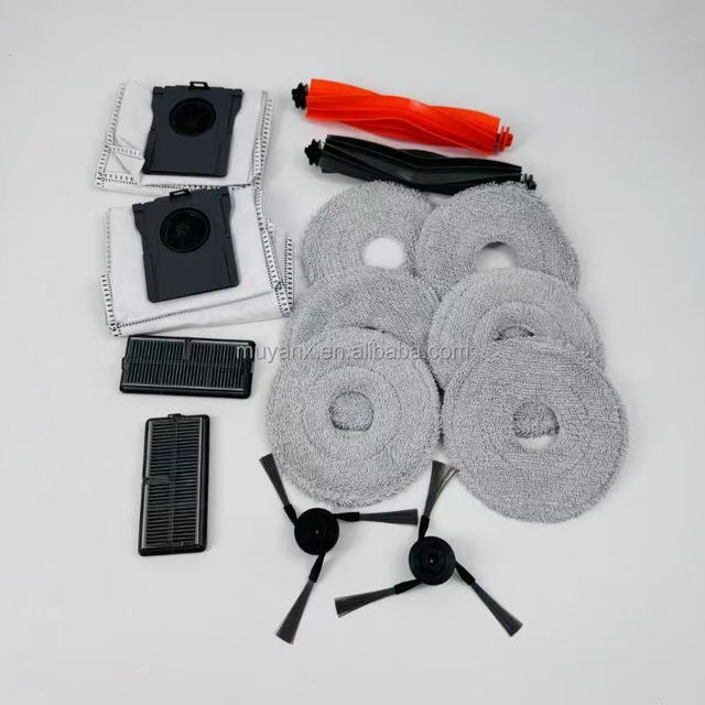 Original Main Brush& Mop Kit for Dreame RAK55 X40 Pro Ultra  Sweeper Robot Vacuum Cleaner, Dust Bag Side Brush Replacement Part