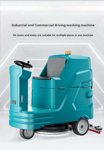 Hand Push Industrial Floor Scrubber Machine Commercial <b>Battery</b> <b>Operated</b> 560mm Cleaning Width 85L Sewage Tank 24V*100AH <b>Battery</b> - Product Image 4