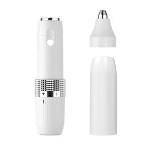 Mini rasoir électrique pour les lèvres et le visage avec lumière, tondeuse à sourcils, alimenté par piles, design compact - Product Image 2