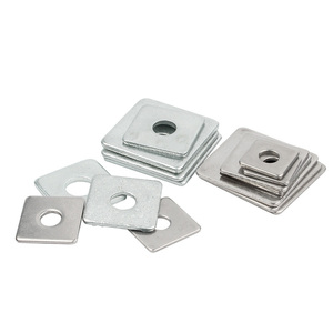 แหวนรองสี่เหลี่ยมเรียบ สแตนเลส 304 สำหรับผนังม่าน งานหนัก หนาพิเศษ M3-M30 แผ่นเว้นระยะ ได้รับการรับรองมาตรฐาน DIN/ISO - Product Image 2