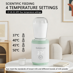 Calentador de Leche Portátil Personalizado con Logotipo, Batería de 4500 mAh, Calentador de Leche Portátil de Acero Inoxidable SUS316L OEM - Product Image 4