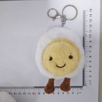 Model Baru Gantungan Kunci Plush Ketumbar dari Xiaohongshu, Gantungan Kunci Ketumbar Lucu, Dekorasi Ransel, Figur Mainan