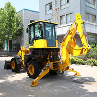 Traktor Dengan Loader dan Backhoe Backhoe Loader Dijual