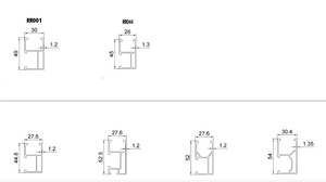 Rail de montage solaire en aluminium anodisé de haute qualité, sur mesure OEM, pour toiture métallique/à tuiles/plaine - Product Image 4