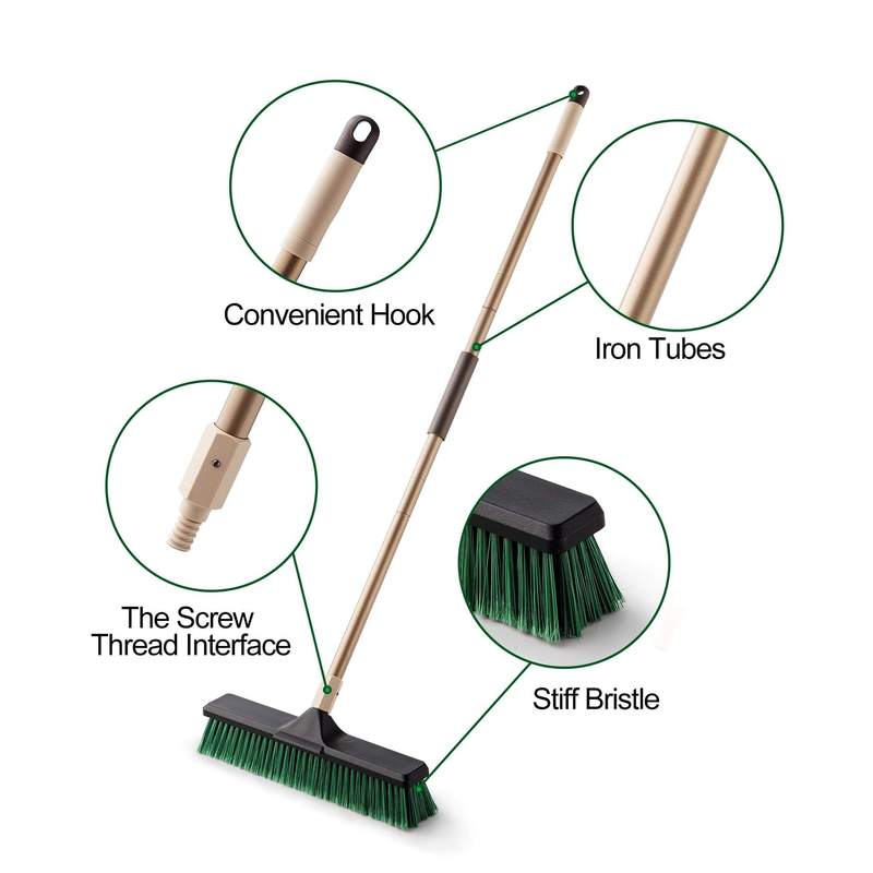 Outdoor Floor Tile Cleaning Long Handle
