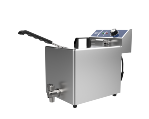 <span class=keywords><strong>Friteuse</strong></span> électrique professionnelle de comptoir <span class=keywords><strong>8L</strong></span> <span class=keywords><strong>avec</strong></span> valve de <span class=keywords><strong>vidange</strong></span> pour frites - Product Image 3