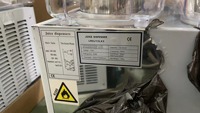 Refroidisseur de vin à 2 réservoirs avec moussoir automatique, grand réservoir de boissons, distributeur de jus, machine de refroidissement de jus