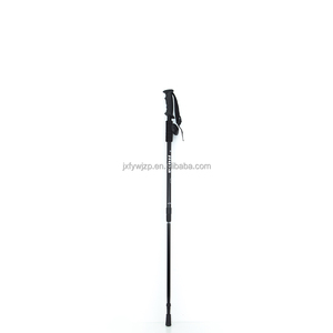 Bastón de montaña OEM/ODM bastones de senderismo al aire libre bastones para senderismo 3 secciones mango recto 6 colores - Product Image 4