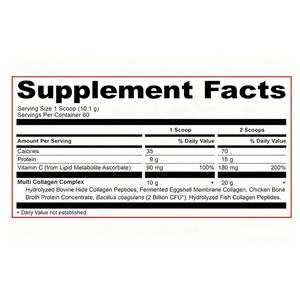 OEM Adult <span class=keywords><strong>Collagen</strong></span> Peptide Powder mit Protein <span class=keywords><strong>Vitamin</strong></span> <span class=keywords><strong>C</strong></span> Energie förderndes Haar wachstum Vorteile 500g - Product Image 2