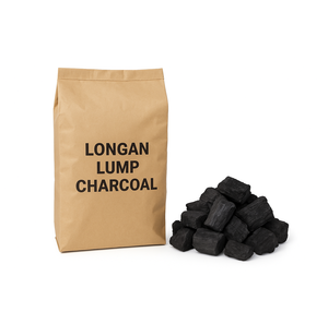 Eco Premium Black Longan Lump Charcoal Durable Bois dur à haut rendement calorifique 7200J Brûlage longue durée pour les amateurs de barbecue - Product Image 3
