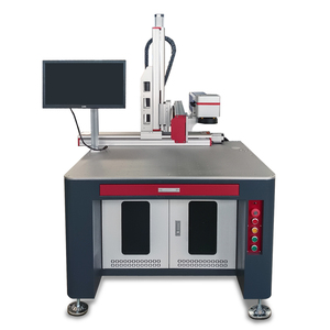Nouvelle machine de marquage laser à fibre grand format personnalisable avec mouvement XY 600*600mm/800*800mm RAYCUS JPT 60W-300W compatible <span class=keywords><strong>AI</strong></span>/DXF - Product Image 1