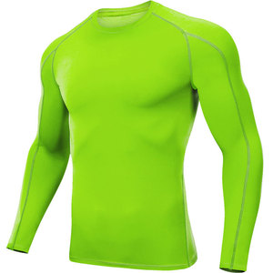 Da Uomo su misura Quick Dry Sotto Strato di Base di Compressione Sport Top A Manica Lunga T-Shirt - Product Image 5