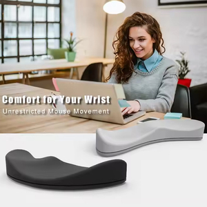 Repose-poignet <span class=keywords><strong>de</strong></span> <span class=keywords><strong>souris</strong></span> <span class=keywords><strong>ergonomique</strong></span> Support du <span class=keywords><strong>canal</strong></span> <span class=keywords><strong>carpien</strong></span> et soulagement <span class=keywords><strong>de</strong></span> la douleur Glisse pour le bureau, l'ordinateur, le <span class=keywords><strong>tapis</strong></span> <span class=keywords><strong>de</strong></span> <span class=keywords><strong>souris</strong></span> pour ordinateur portable - Product Image 4