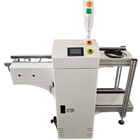 Machine de placement et de décharge de PCB SMT haute performance contrôlée par PLC, avec moteur de boîte de vitesses et pompe, pour ligne de production SMT – Excellent état
