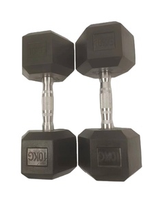 Kas eğitimi için sıcak satış taşınabilir altıgen kauçuk malzeme dambıl seti Hex dambıl seti - Product Image 4