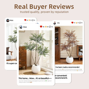 Bonsaï en pot décoratif et réaliste, plantes artificielles de <span class=keywords><strong>bambou</strong></span> Nandina faciles d'entretien pour la décoration intérieure - Product Image 6