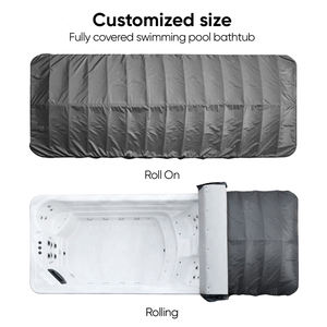 وصل حديثًا غطاء سبا للسباحة خفيف الوزن ومضاد للأضواء فوق بالهواء الطلق بتصميم حديث للفندق ملحق للبيع بالجملة - Product Image 5