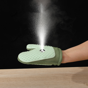 قفازات تنظيف بالبخار جديدة للحيوانات الأليفة، فرشاة لتنظيف شعر القطط والكلاب، قفازات مزدوجة الجوانب لإزالة شعر القطط، فرشاة بخار - Product Image 1