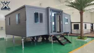 Casa Container Prefabbricata Modulare Portatile Facilmente Trasportabile, Casa Container Espandibile su Rimorchio - Product Image 3