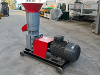 Nouvelle granulatrice à moteur diesel de 500 kg/h, modèle 260, pour la fabrication d'aliments pour bétail, moutons et poulets