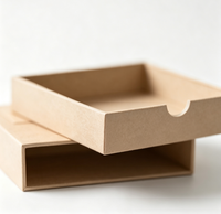 Boîte cadeau à tiroir coulissant avec emplacement pour carte, boîte d'emballage rigide de luxe personnalisée en relief pour cosmétiques, bijoux, cadeaux