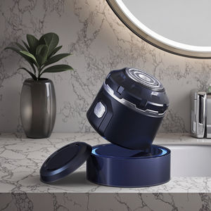 Mini Afeitadora eléctrica, pequeña maquinilla de afeitar doméstica de carga rápida, portátil, para el hogar, cuchillo para Barba, cabezal de corte giratorio, afeitadora - Product Image 1