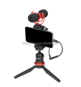 Micrófono de vídeo de escopeta para cámara, micrófono de grabación de Facebook, YouTube, Vloging, para teléfono inteligente, <span class=keywords><strong>Canon</strong></span>, Nikon, Sony, DSLR - Product Image 1