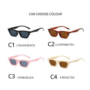 Nouvelles lunettes de soleil œil de chat tendance pour femmes, <span class=keywords><strong>monture</strong></span> petite, style rétro vintage, anti-UV, classiques, lunettes de soleil <span class=keywords><strong>pas</strong></span> chères - Product Image 3