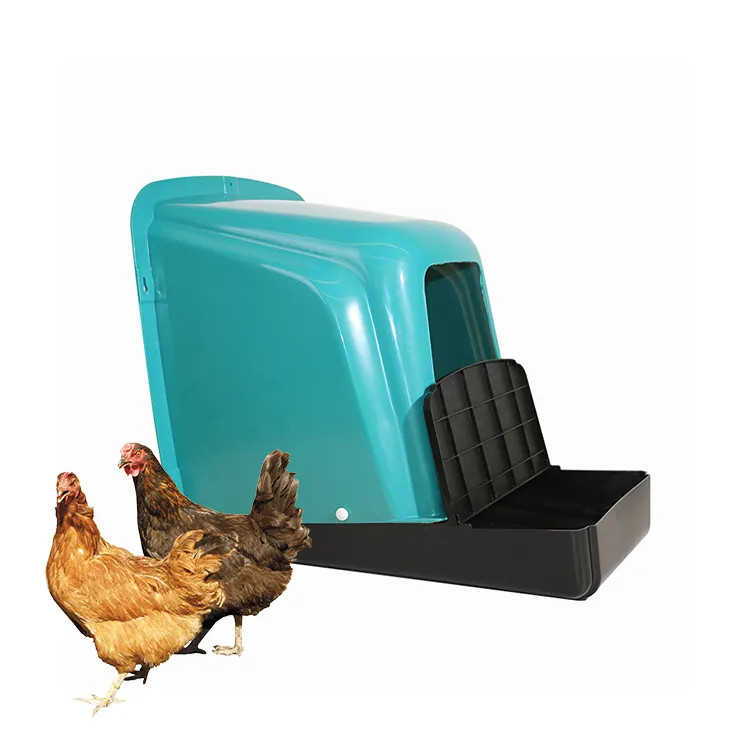 صندوق عش بيض الدجاج مربع التعشيش لوضع الدجاج