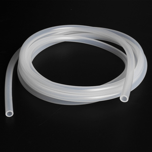 5mm ID 11mm PD altamente <span class=keywords><strong>Flexible</strong></span> inodoro puro 100% claro vacío <span class=keywords><strong>Flexible</strong></span> manguera de silicona <span class=keywords><strong>para</strong></span> <span class=keywords><strong>chimenea</strong></span> - Product Image 1
