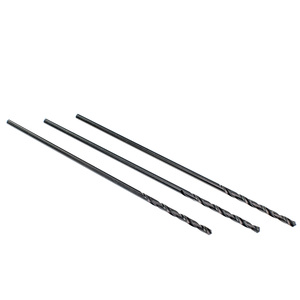 HSS Deep Hole <b>Drill</b> <b>Bit</b> 12" Working Depth 18" Total Length Straight Shank Aviation Extension Model - Product Image 3