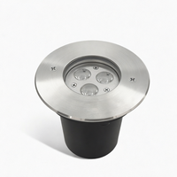 Lumière de parking souterrain IP67 3W COB LED, lampe de chemin encastrée en acier inoxydable 304 316, DC 12V 24V, éclairage de marche pour terrasse
