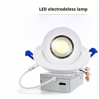 Flottant 360 Cardan Encastré Lumière 4 Pouces 5CCT 10W 900lm Rotatif LED Canless Spot Plafonnier