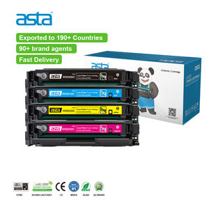 Cartucho de tóner ASTA C9700A C9701A C9702A C9703A 121A con chip de color compatible con HP Laser Factory Supply BK CMY - Product Image 1