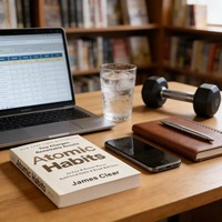Atomic Habits de James Clear, livre de lecture pratique sur la formation des habitudes et le développement personnel
