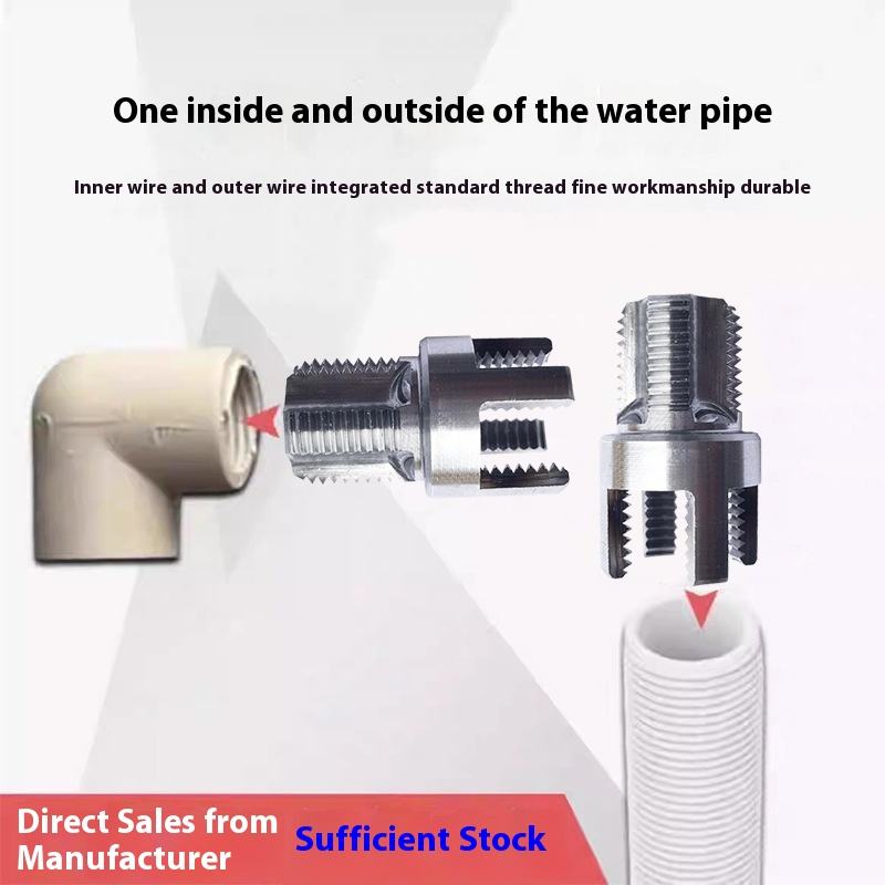 Integrated 4 & 6-Point Die Tapping Conjoined Tool with Electric Drill ...
