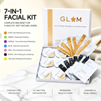 Capsules de charbon d'oxygène pour rafraîchir et tonifier, kit facial professionnel de spa, capsule d'exfoliation spa