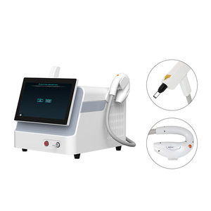 Hot Selling Black 2 in 1 & Diode second Carbon Peeling Whitening Tattoo Fast Cooling Hair Removal <b>Machine</b> Portable - Product Image 4