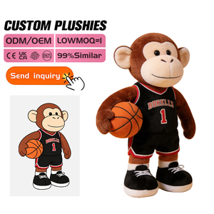 Usine OEM ODM : Maillots personnalisés en coton PP super doux pour mascotte en peluche, événements sportifs 2027 (football, basketball), équipes nationales - Product Image 3