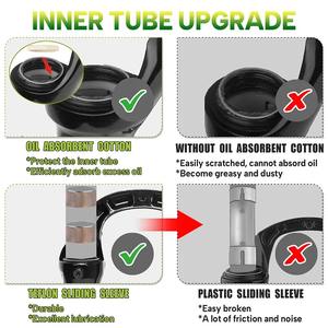 <span class=keywords><strong>Fourche</strong></span> à Suspension à Air BUCKLOS pour VTT Débattement <span class=keywords><strong>140mm</strong></span> <span class=keywords><strong>Fourche</strong></span> à Air pour VTT 9*100mm à Dégagement Rapide Pièces de Vélo Tube 34mm <span class=keywords><strong>Fourche</strong></span> de Bicyclette - Product Image 5