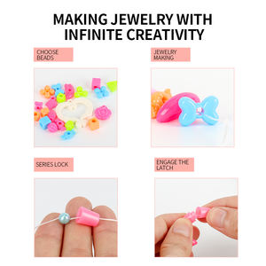 Hot Populaire Électrique Beauté Instrument DIY Conception Coiffures et Accessoires Maquillage Jouets - Product Image 5