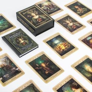 Venta al por mayor de cartas del Tarot Guidebook Diseño para colorear lámina de oro de impresión de naipes - Product Image 2